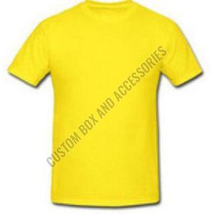 190 GSM Yellow Soft Nokia Cotton Sublimation T-Shirt