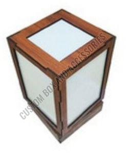 Brown Plain Sublimation Big Rotating Lamp