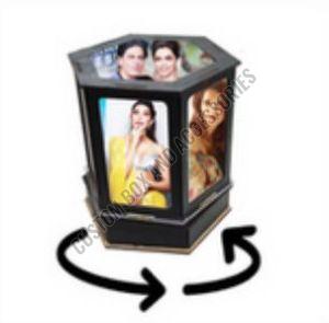 Sublimation Hexagon Big Rotating Lamp