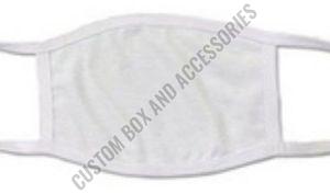 White Reusable Sublimation Blank Face Mask