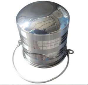 4L Silver Stainless Steel Thooku Vali