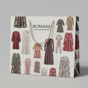 Plain Rope Handle Paper Bag