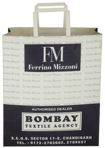 Single Colour Printed Paperbag