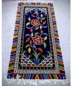 Multicolor Hand Tufted Floor Carpet