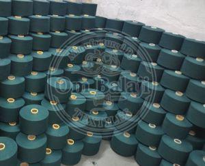 Bottle Green Cotton Yarn