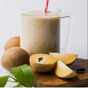 Frozen Chikoo Pulp