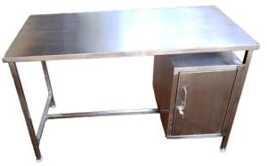 Stainless Steel Computer Table
