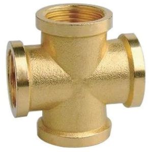 Brass Female Pipe Cross