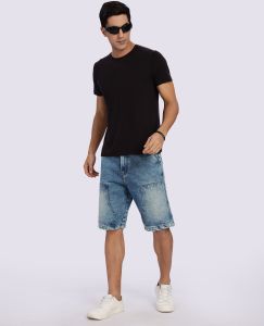 Mens Half Sleeves Plain T Shirt