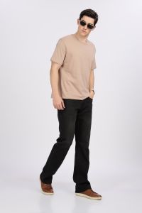 Mens Straight Fit Denim Jeans