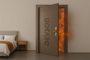 Fire Resistant Wooden Door