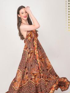 Ladies Silk Dress