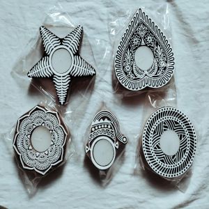 Wooden T Light Candle Holders