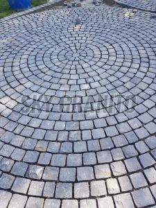 Decorative Grey Granite Cobblestone