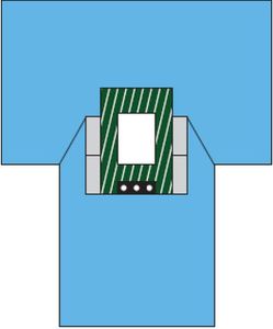 Cardiovascular Incise Drape