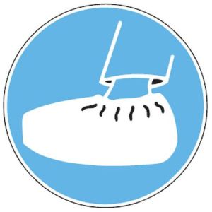 Non Woven Blue Disposable Shoe Cover