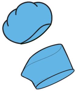 Non Woven Blue Disposable Surgeon Cap