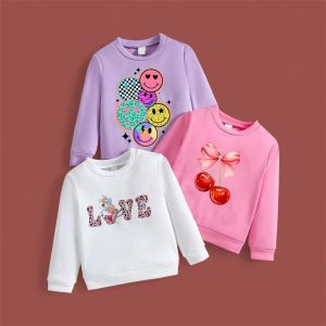 Girls Printed Sweatshirt