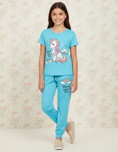 Girls Printed Co-Ord Set