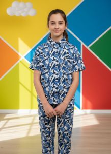 Girls Cotton Co-Ord Set