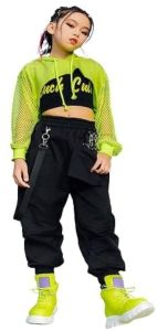 Girls Hip Hop Clothing Set