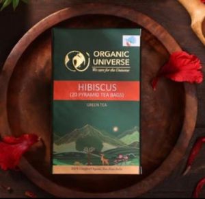 Organic Universe Green Tea Hibiscus