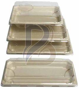 Biodegradable Bagasse Sugarcane Sushi Tray