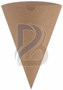 Brown Food Kraft Paper Cone