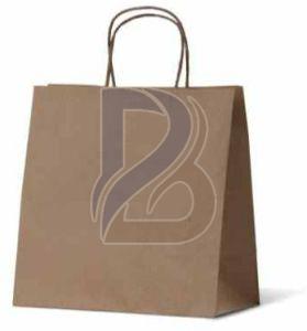 Brown Twisted Handle Paper Bag