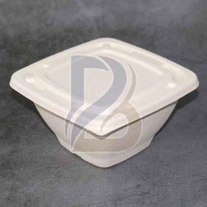 Eco Small Square Bagasse Bowl
