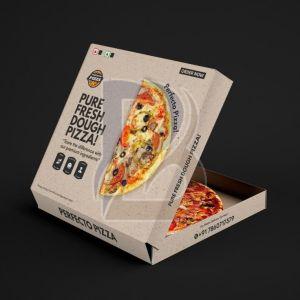 Printed Corrugated Pizza Box