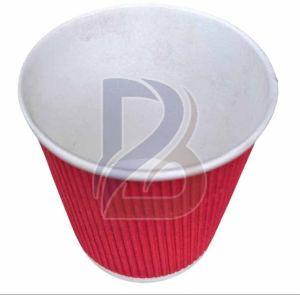 Red Ripple Wrap Hot Coffee Cup