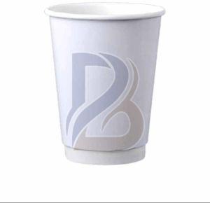 White Double Wall Hot Coffee Cup