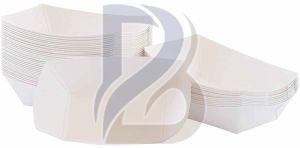 White Paper Food Tray