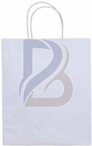 White Take Away Kraft Paper Bag