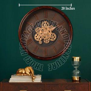Round Wooden Wall Clocks
