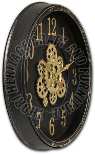 Round Wooden Wall Clocks
