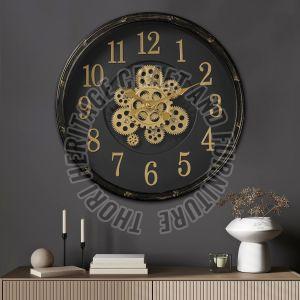 Round Wooden Wall Clocks
