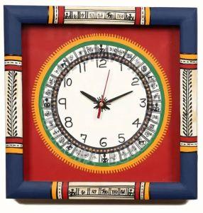 Square Wooden Wall Clocks