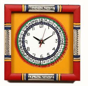 Square Wooden Wall Clocks