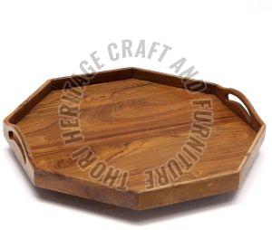 Octagonal Wooden Trays