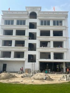 White GRC Cornice