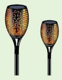 Solar Flame LED Light