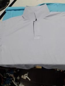 Mens Casualwear Cotton Plain Collar T-shirt