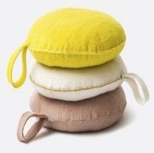 Multicolor Decorative Round Cushion