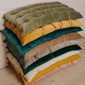 Rectangle Plain Floor Cushion