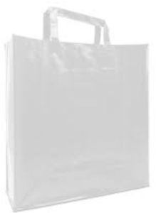 14+5x21 Inch Gusseted PP Woven Retail Bag