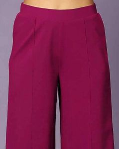 Ladies Dark Pink Poly Cotton Co-Ord Set