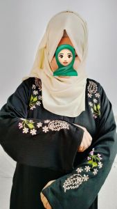 Premium Front Panel Abaya