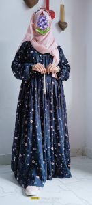 Polka Dot Abaya